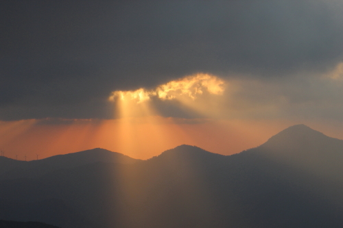 天使の階段不入山系